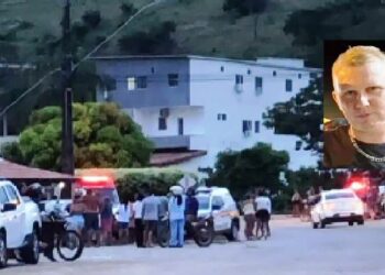 Violência em Mantena: Homem é morto a tiros em bar no bairro Vila Nova, Veja alguns momentos do crime e Nota da PMMG