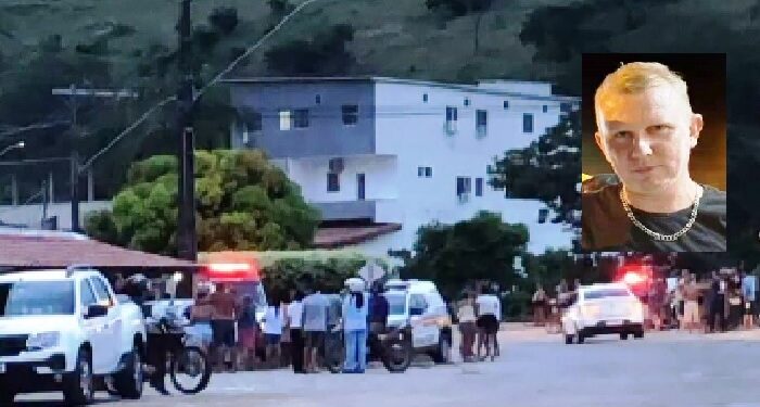 Violência em Mantena: Homem é morto a tiros em bar no bairro Vila Nova, Veja alguns momentos do crime e Nota da PMMG