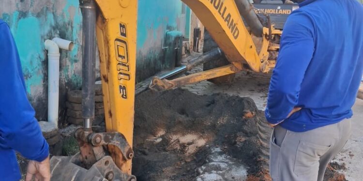 SAAE em Ação: Trabalho não para no Bairro Joel Garcia neste sábado (07)