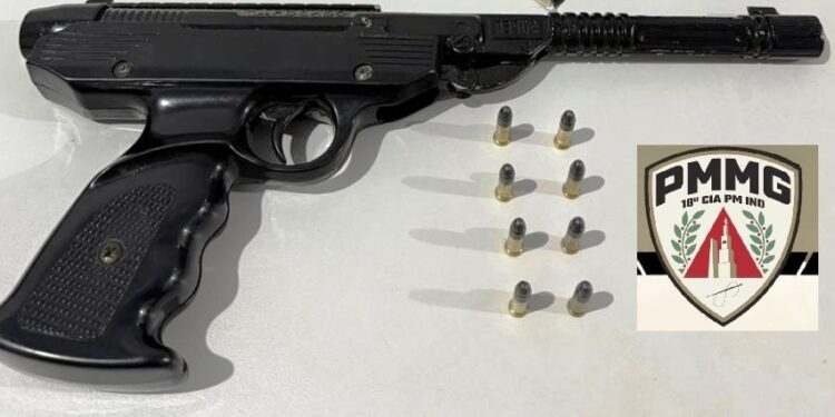 Polícia Militar apreende arma modificada e prende suspeito em Nova Belém