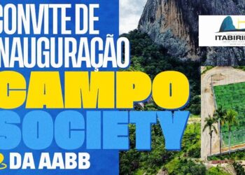 Itabirinha não para: Prefeito Dr. Lucas Donádia entrega novo Campo Society da AABB nesta quinta-feira (19)