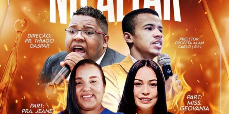 Assembleia de Deus Incendiando as Nações convida: Culto “Segunda no Altar” neste dia 30 de março às 18:30H