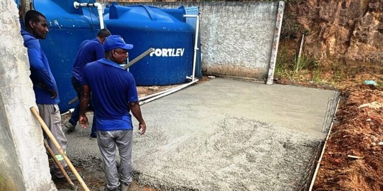 SAAE instala novo reservatório e amplia em 50% a capacidade de abastecimento no bairro Esplanada