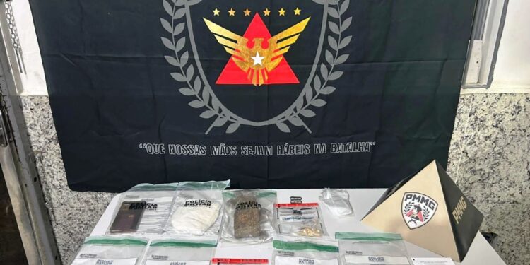 Operação Tática desarticula ponto de tráfico de drogas no bairro Vila Nova, em Mantena