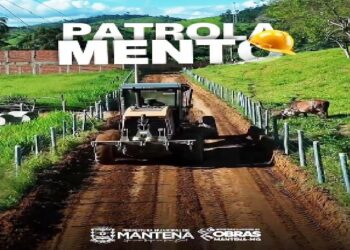 Prefeitura de Mantena intensifica recuperação de estradas e realiza patrolamento no acesso à Torre