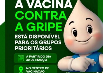 Mantena Contra a Gripe: Secretaria de Saúde Inicia Campanha de Vacinação no Dia 30 de Março