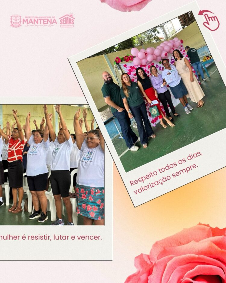 Empoderamento e Afeto: Assistência Social de Mantena celebra o Mês da Mulher com o Grupo Vida Ativa