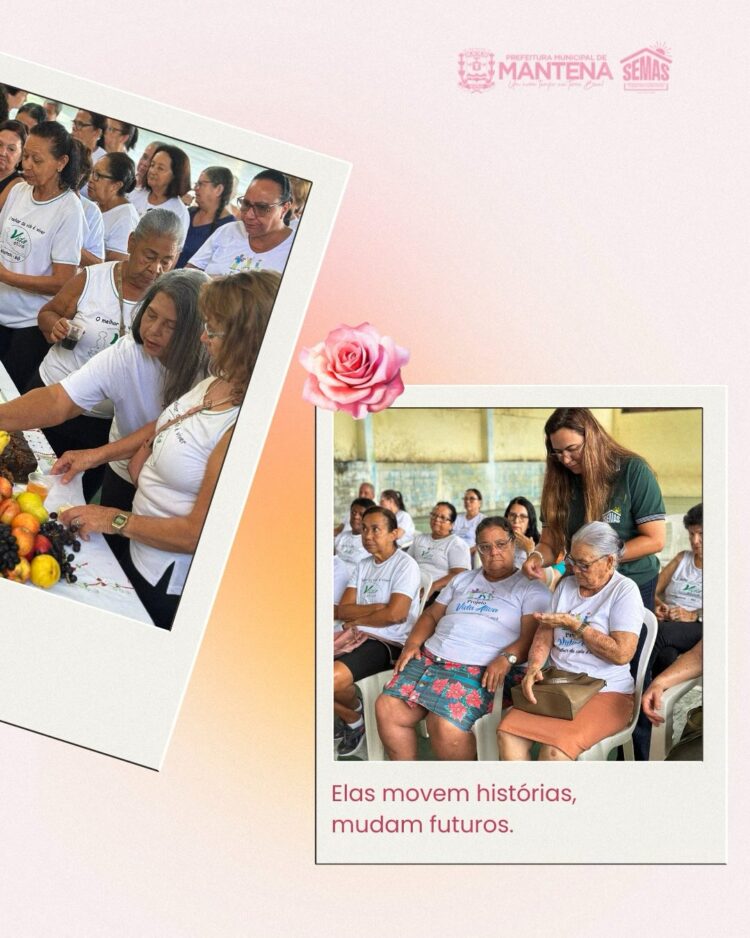 Empoderamento e Afeto: Assistência Social de Mantena celebra o Mês da Mulher com o Grupo Vida Ativa