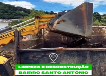 Limpeza Urbana: Bairro Santo Antônio Recebe Ações da Secretaria Municipal de Obras em Mantena 