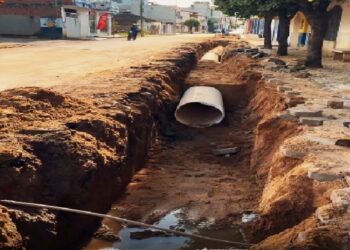 Gestão Gentil avança com obras de drenagem e prepara Avenida General Dutra para asfalto de qualidade