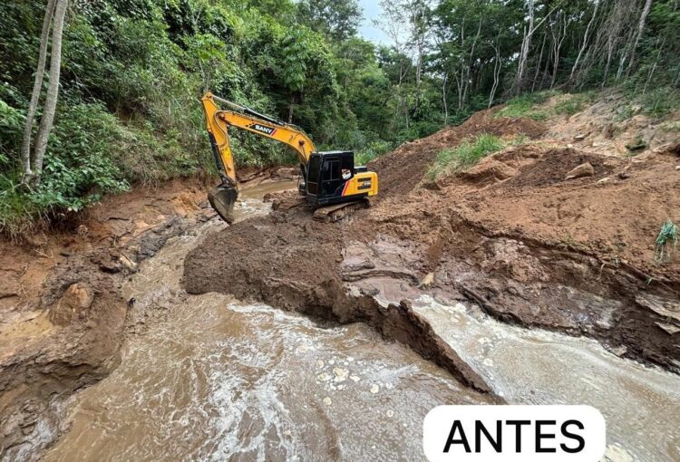 SAAE Mantena intensifica manutenção na Barragem do Córrego Frio para garantir segurança hídrica