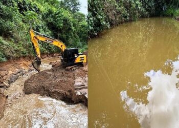 SAAE Mantena intensifica manutenção na Barragem do Córrego Frio para garantir segurança hídrica