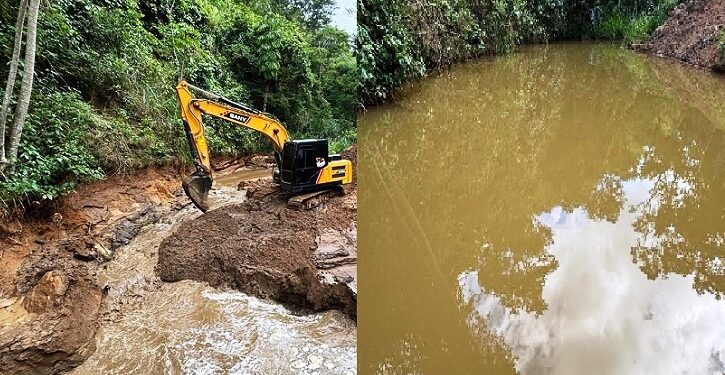 SAAE Mantena intensifica manutenção na Barragem do Córrego Frio para garantir segurança hídrica