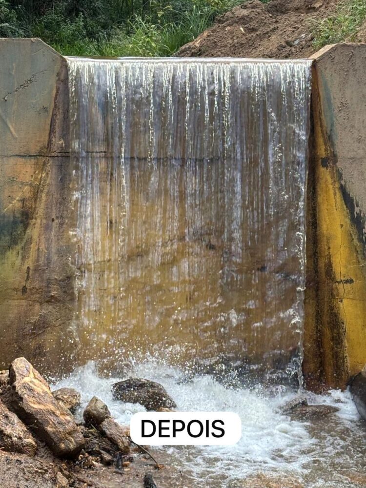 SAAE Mantena intensifica manutenção na Barragem do Córrego Frio para garantir segurança hídrica