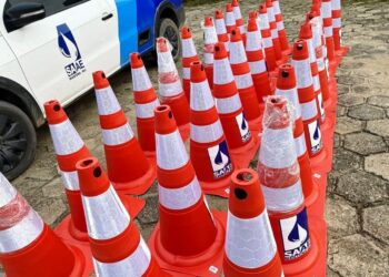 Investimento que Salva Vidas: SAAE Adquire Novos Cones para Garantir Segurança Máxima de Servidores, Pedestres e Motoristas