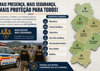 Reforço na Segurança: 18ª Cia PM Independente  recebe novos policiais para atuar em Mantena e região