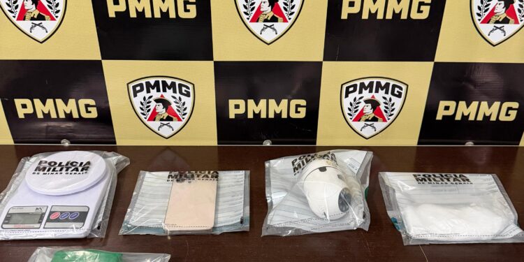 PM desarticula esquema de tráfico e monitoramento em Central de Minas