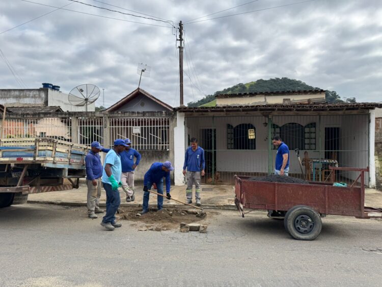 Uma nova cara: SAAE e Prefeitura Unem Forças para Recuperar Ruas e Avenidas em Mantena 