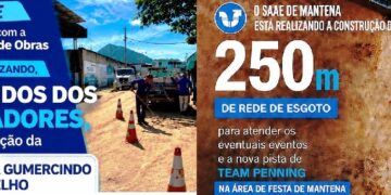Parceria histórica: SAAE e Secretaria de Obras unem forças para transformar a infraestrutura de Mantena