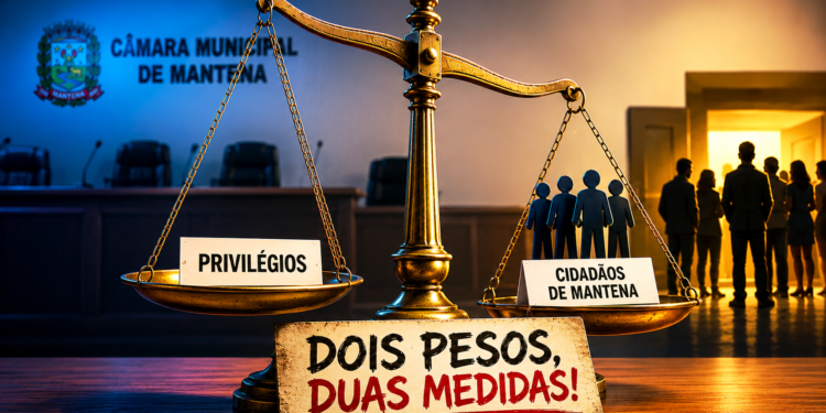 DOIS PESOS, DUAS MEDIDAS: Falta de comando e tratamento desigual a cidadãos incendeiam bastidores da Câmara de Mantena