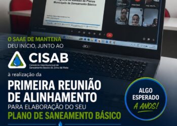 AVANÇO HISTÓRICO: SAAE Mantena inicia elaboração do Plano de Saneamento Básico em parceria com o CISAB