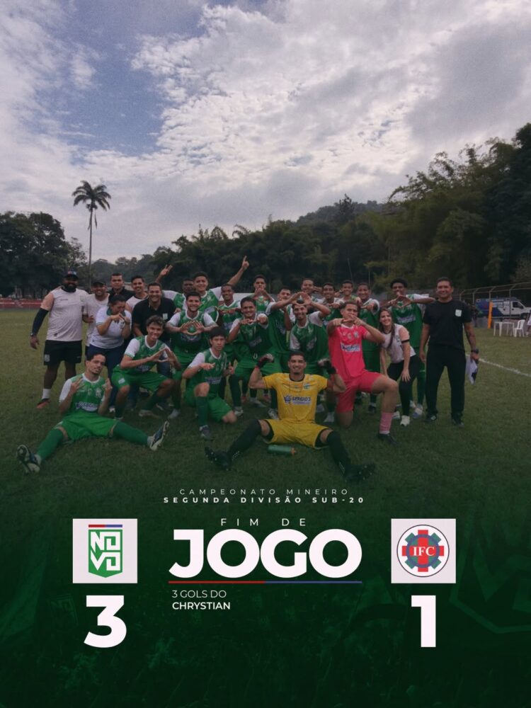 Novo Esporte de Itabirinha brilha em fim de semana impecável com 100% de aproveitamento