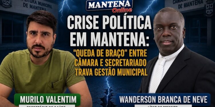 Crise política em Mantena: “Queda de braço” entre Câmara e secretariado trava gestão municipal