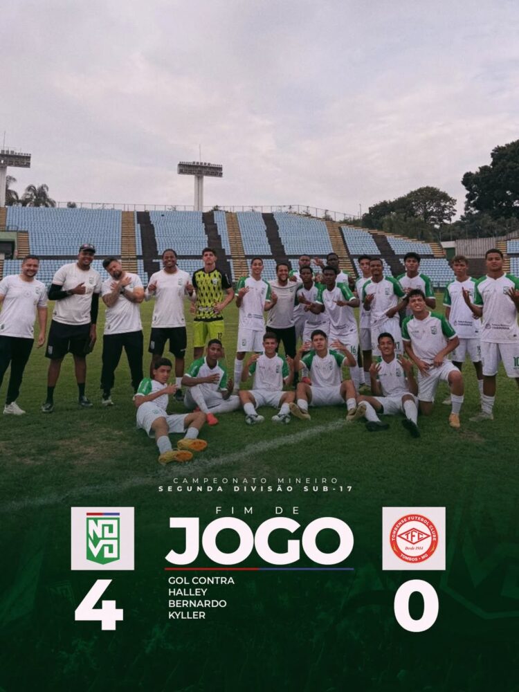 Novo Esporte de Itabirinha brilha em fim de semana impecável com 100% de aproveitamento