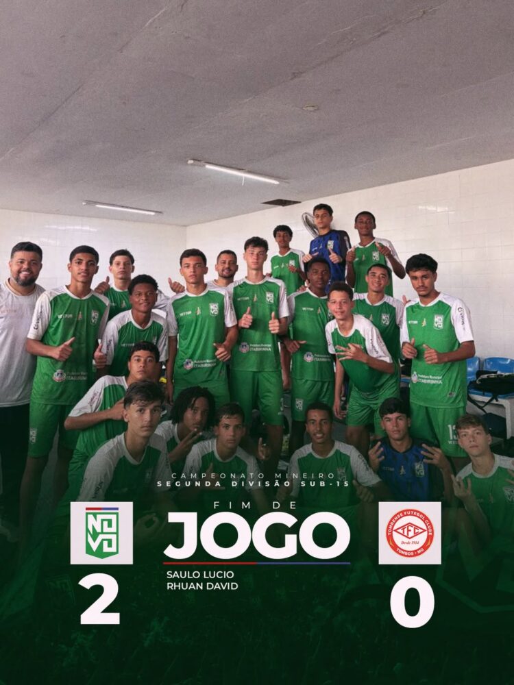 Novo Esporte de Itabirinha brilha em fim de semana impecável com 100% de aproveitamento