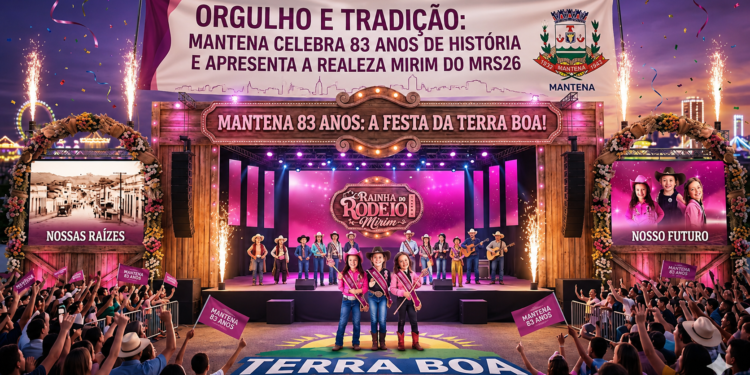 Orgulho e Tradição: Mantena Celebra 83 Anos de História e Apresenta a Realeza Mirim do MRS26