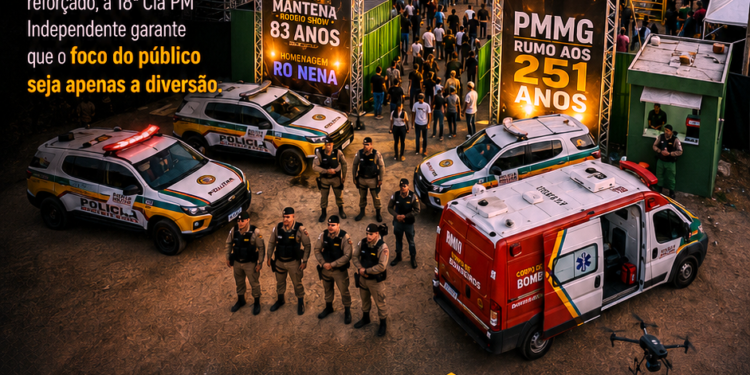 Operação Mantena Rodeio Show: Polícia Militar lança forte esquema de segurança para os 83 anos da cidade
