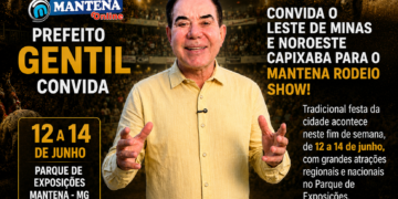 Mantena 83 anos: Prefeito Gentil convida Leste de Minas e Noroeste Capixaba para o Mantena Rodeio Show