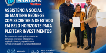Assistência Social de Mantena reúne-se com Secretaria de Estado em Belo Horizonte para pleitear investimentos