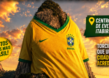 Itabirinha entra em campo: o coração da cidade bate mais forte pela Seleção Brasileira