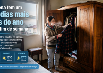 Mantena tem um dos dias mais frios do ano neste fim de semana