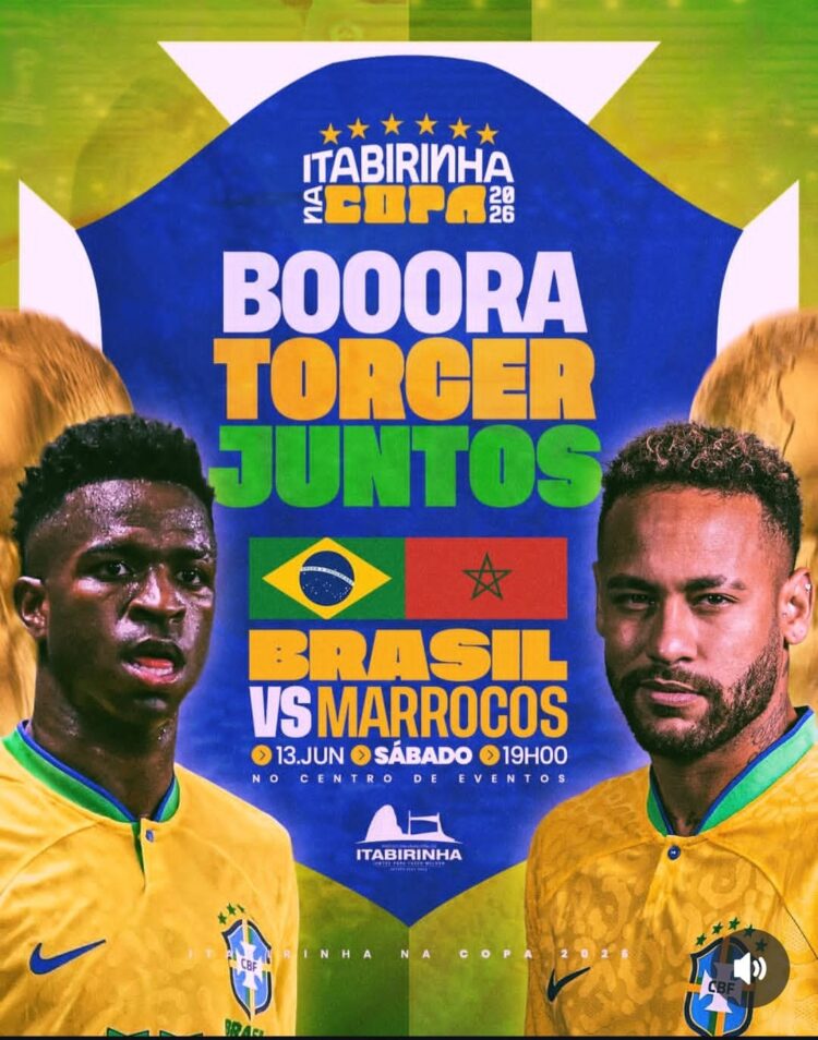 Itabirinha na Copa: Cidade se une neste sábado para troca de figurinhas e grande jogo da Seleção Brasileira
