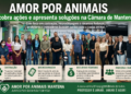 Grupo “Amor por Animais” cobra ações e apresenta soluções na Câmara de Mantena