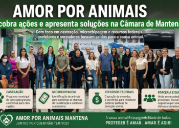 Grupo “Amor por Animais” cobra ações e apresenta soluções na Câmara de Mantena