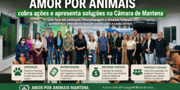Grupo “Amor por Animais” cobra ações e apresenta soluções na Câmara de Mantena