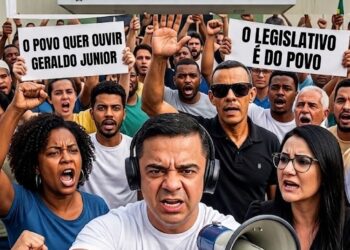 Clima de Revolta em Mantena: Povo quer ouvir Geraldo Junior na Tribuna da Câmara