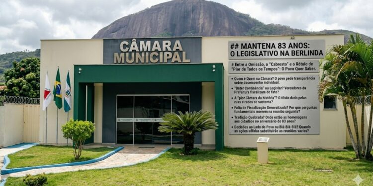 83 anos de Mantena: A crise de identidade de uma Câmara sob o peso da desaprovação popular