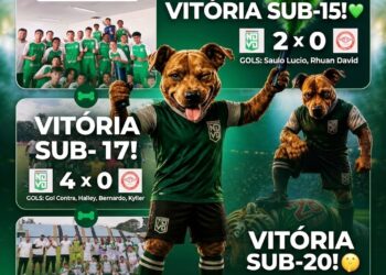 Novo Esporte de Itabirinha brilha em fim de semana impecável com 100% de aproveitamento