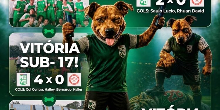 Novo Esporte de Itabirinha brilha em fim de semana impecável com 100% de aproveitamento