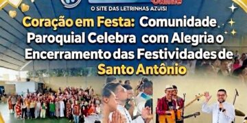 Coração em Festa: Comunidade Paroquial Celebra com Alegria o Encerramento das Festividades de Santo Antônio