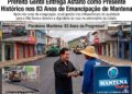 Prefeito Gentil  Entrega Asfalto como Presente Histórico nos 83 Anos de Emancipação de Mantena